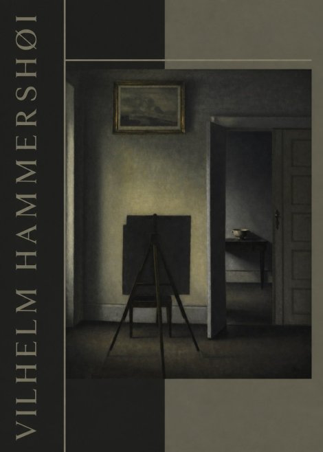 Vilhelm Hammershøi Interior with the Artist's Easel III No4 - Poster