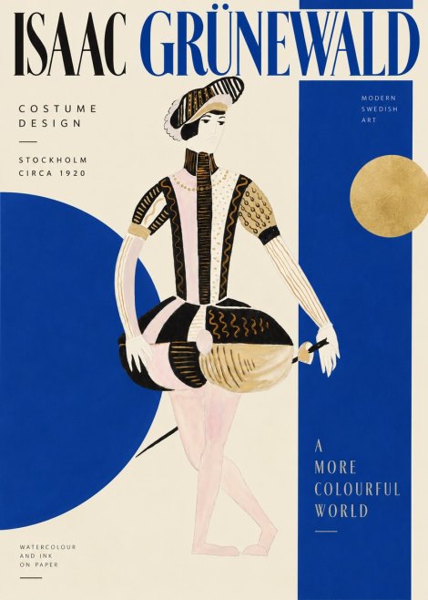 Isaac Grünewald Costume Study VI No4 - Poster