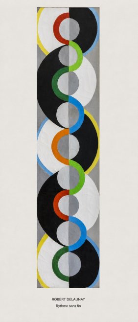 Robert Delaunay Rythme Sans Fin III No5 - Poster