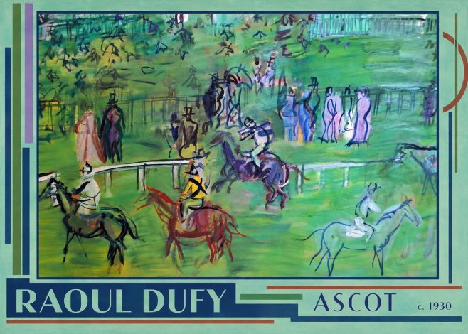 Raoul Dufy Ascot No2 - Poster
