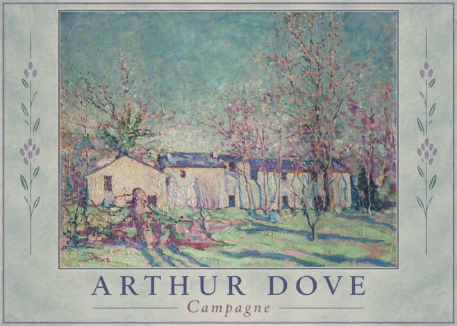 Arthur Dove Campagne No1 - Poster
