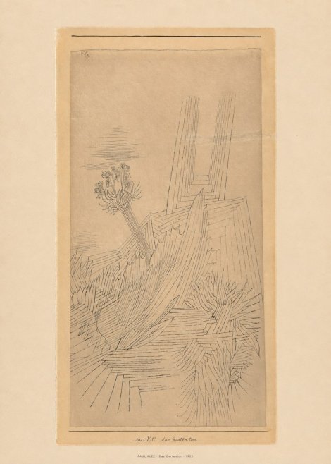 Paul Klee Das Gartentor I No4 - Poster
