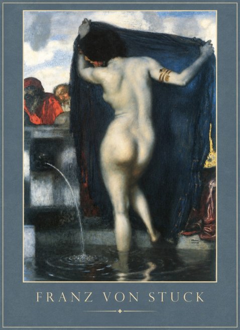 Franz von Stuck Susanna and the Elders No1 - Poster