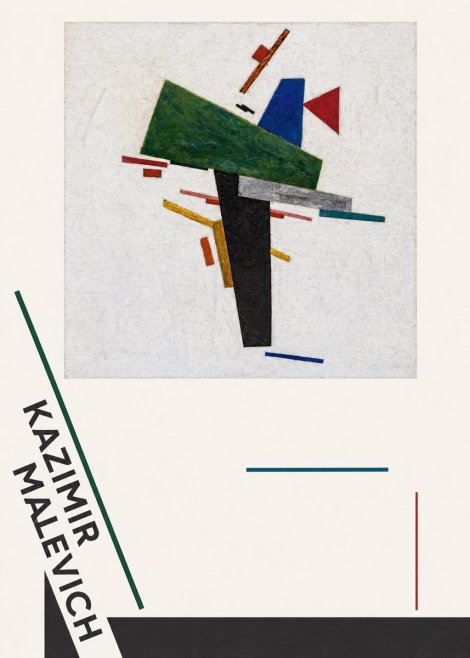 Kazimir Malevich Suprematist Composition II No2 - Poster
