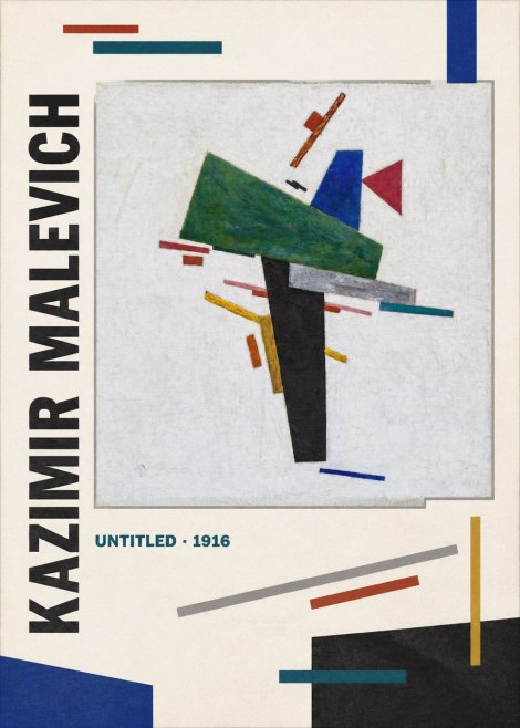 Kazimir Malevich Suprematist Composition II No5 - Poster