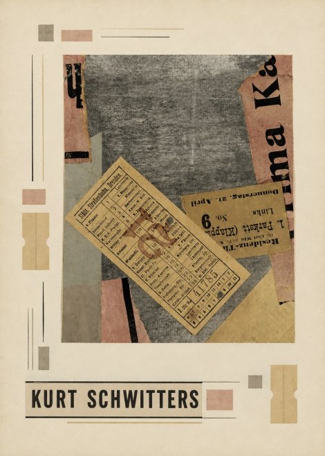 Kurt Schwitters Merz Collage No3 - Poster