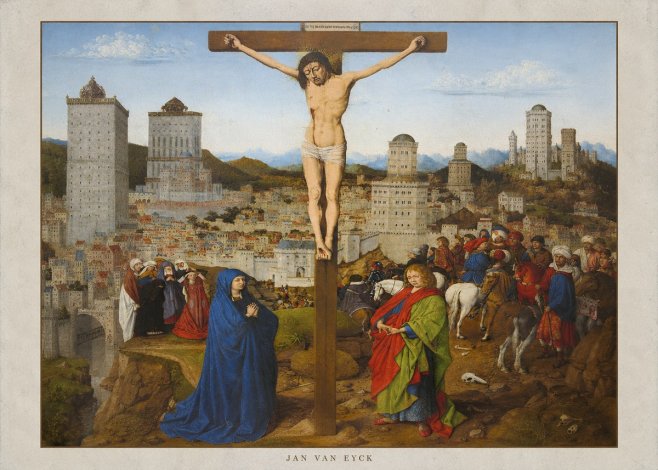 Jan van Eyck The Crucifixion No4 - Poster