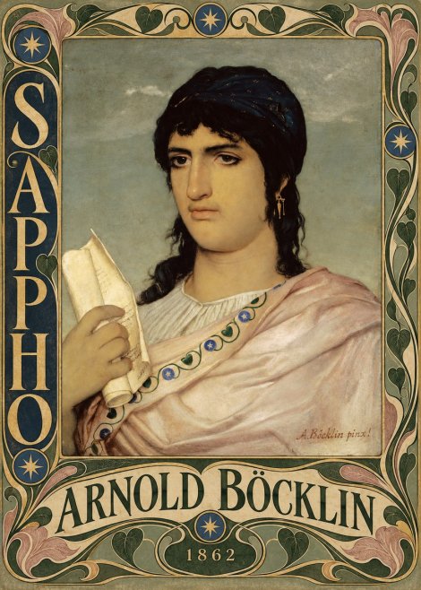Arnold Böcklin Sappho No5 - Poster