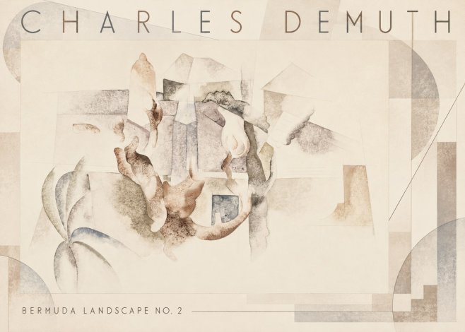 Charles Demuth Bermuda Landscape No. 2 No5 - Poster