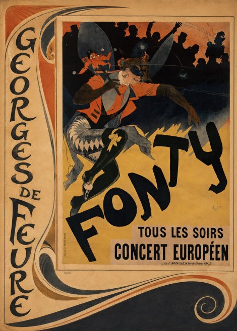 Georges de Feure Fonty III No2 - Poster