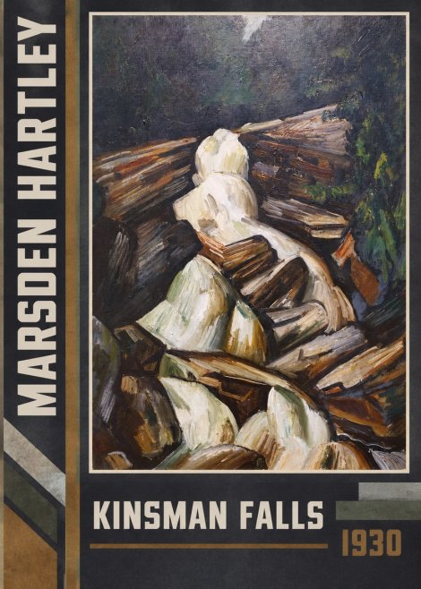 Marsden Hartley Kinsman Falls No2 - Poster