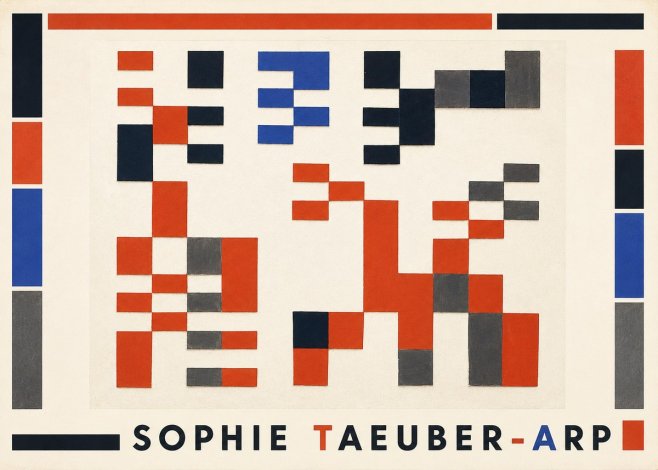 Sophie Taeuber-Arp Sophie Taeuber-arp No1 - Poster