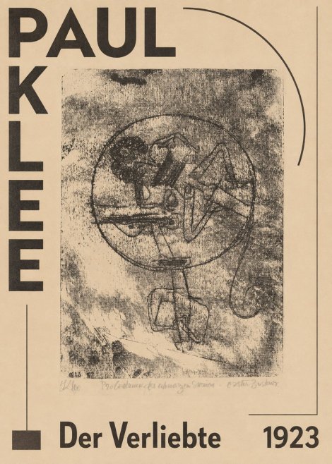 Paul Klee Der Verliebte III No5 - Poster