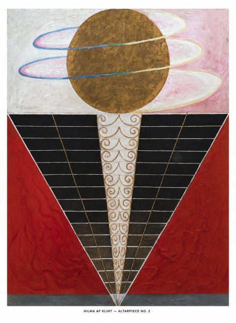 Hilma af Klint The Ten Largest, No. 1, Childhood II No5 - Poster
