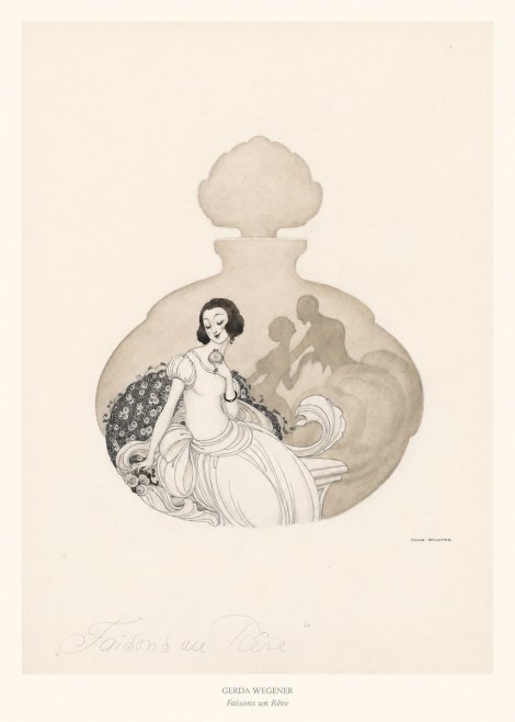 Gerda Wegener Faisons Un Rêve No6 - Poster