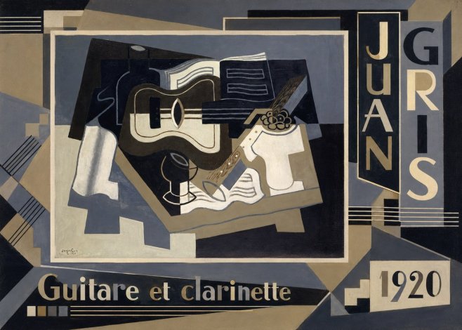 Juan Gris Guitare Et Clarinette No2 - Poster