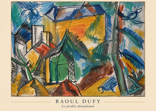 Raoul Dufy Le Jardin Abandonné No4 - Poster