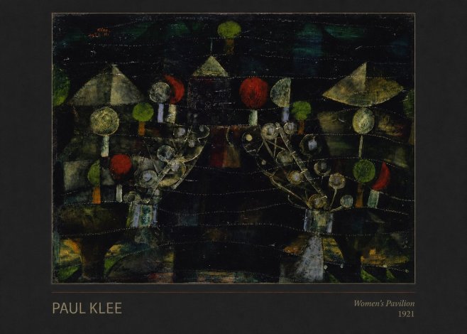 Paul Klee Women's Pavilion No5 - Poster