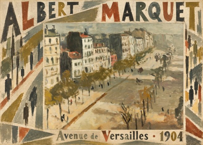 Albert Marquet Avenue De Versailles · 1904 No6 - Poster