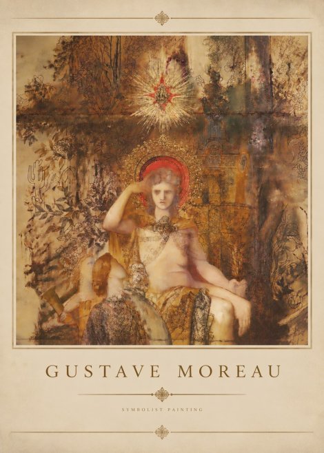 Gustave Moreau Jupiter and Semele III No3 - Poster