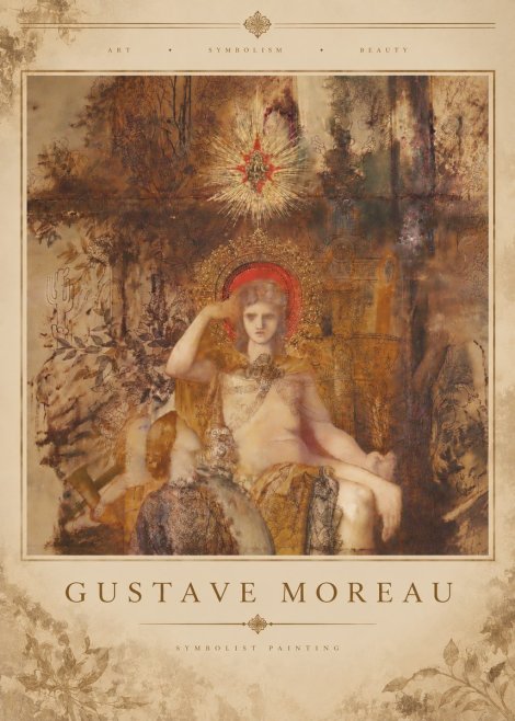 Gustave Moreau Jupiter and Semele III No5 - Poster