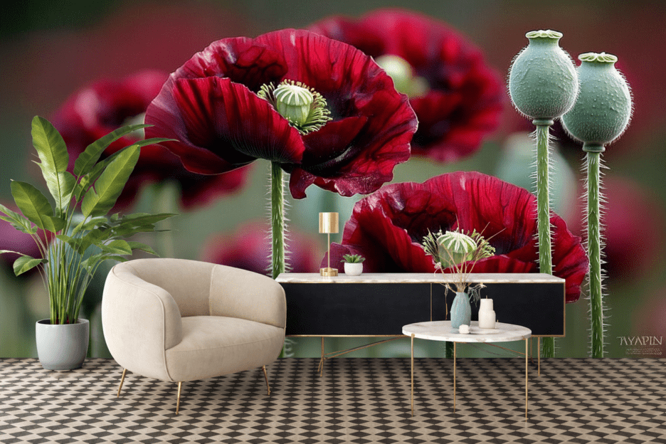 Crimson Bloomscape