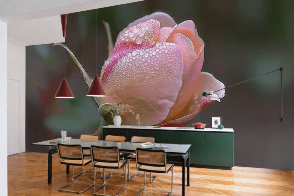 Dewy Rose Veil