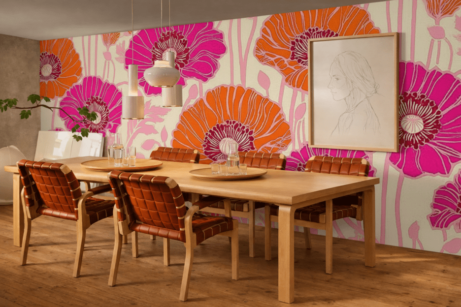 Vibrant Poppy Canvas