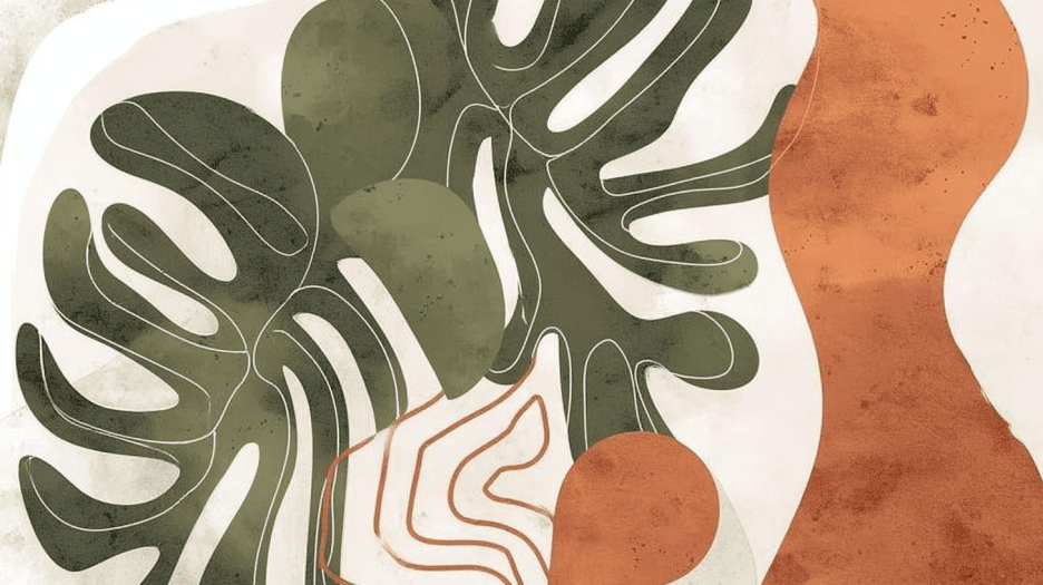 Tropical Monstera Dance