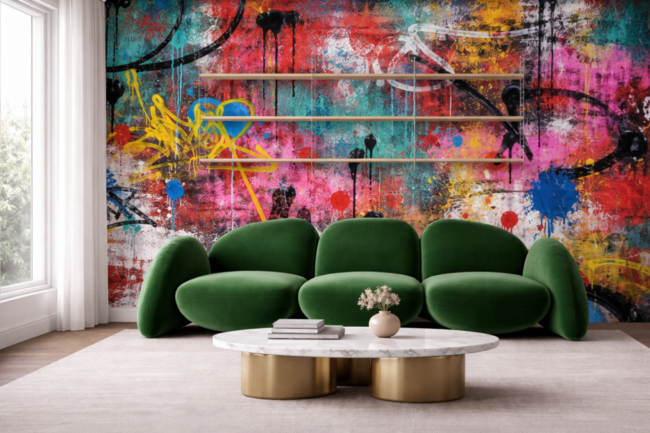 Urban Graffiti Mural