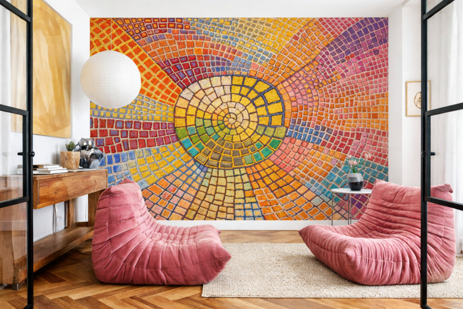 Vibrant Mosaic Burst
