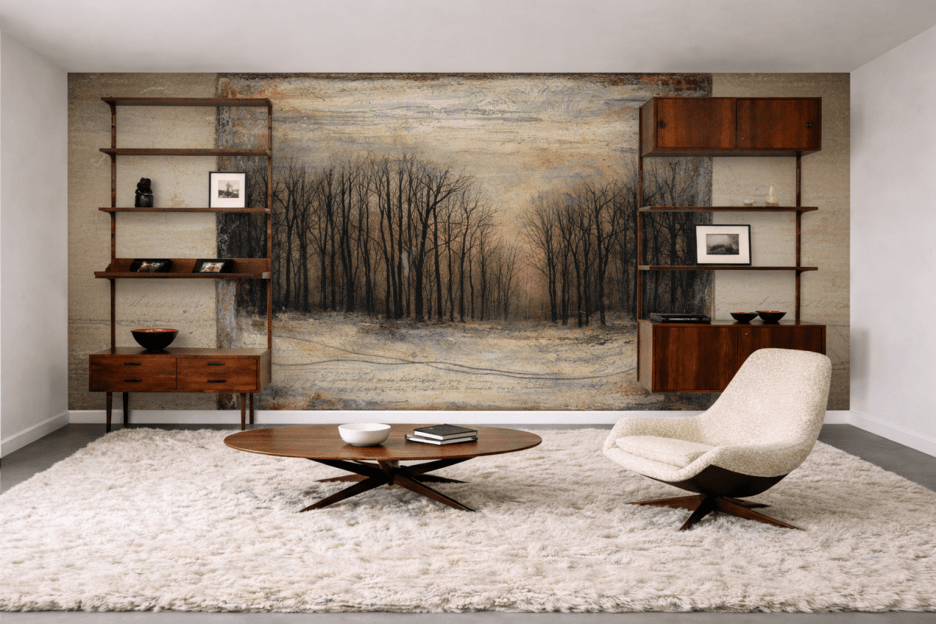 Frosted Woodland Veil