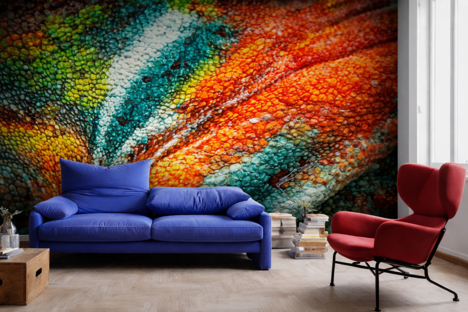 Iridescent Reptile Skin