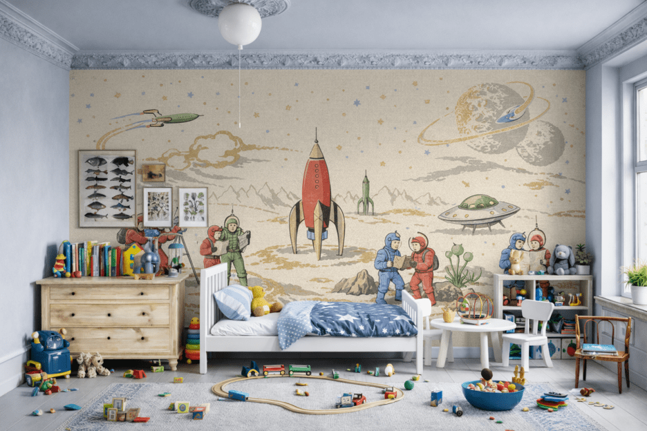 Galactic Exploration Scene