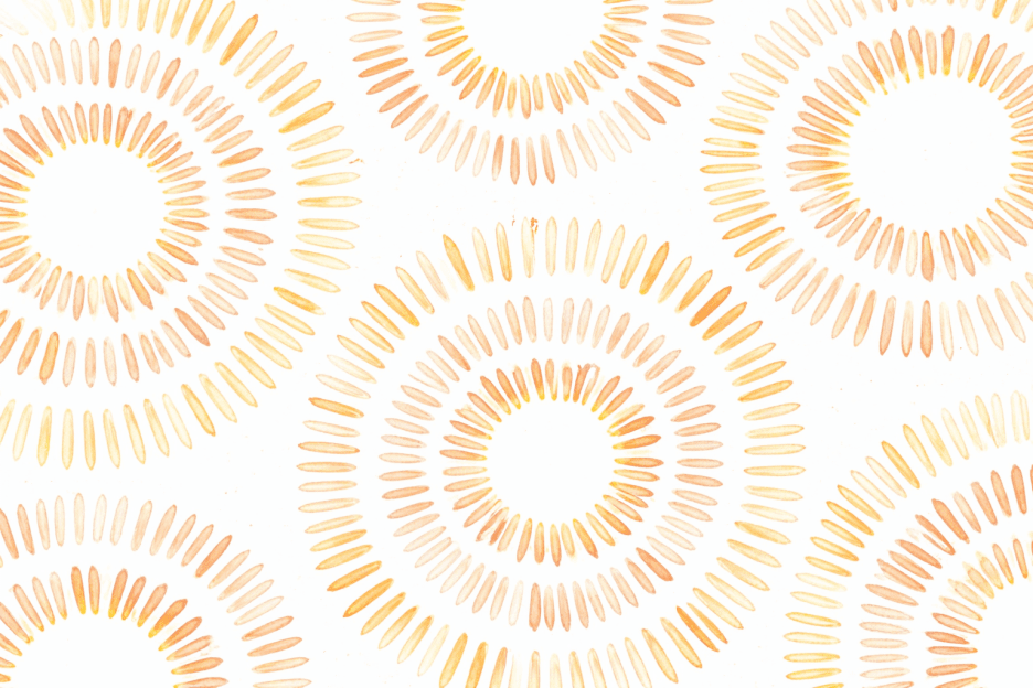 Radiant Pebble Mural