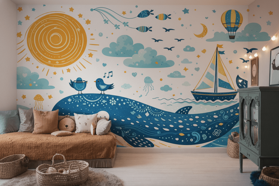 Whale Song Mural