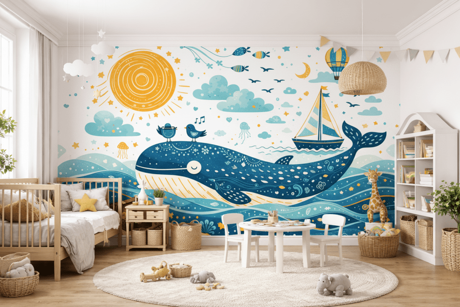 Whale Song Mural
