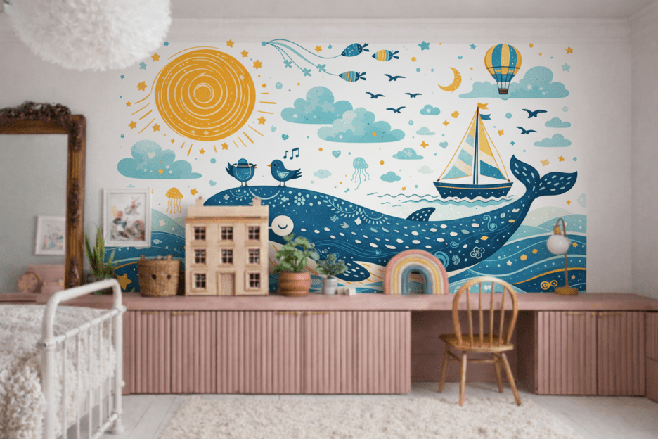 Whale Song Mural