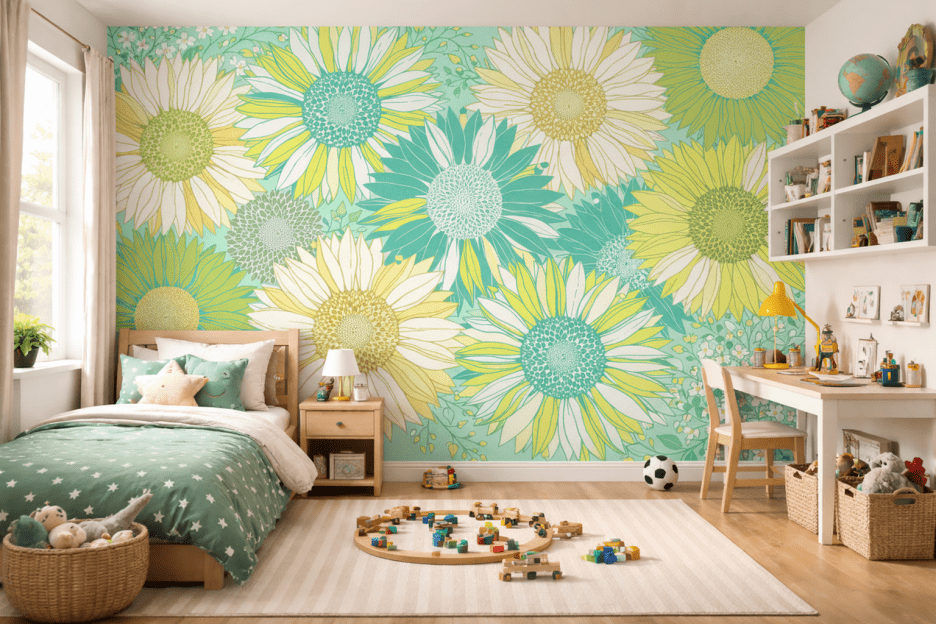 Sunlit Floral Tapestry