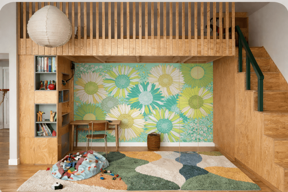 Sunlit Floral Tapestry