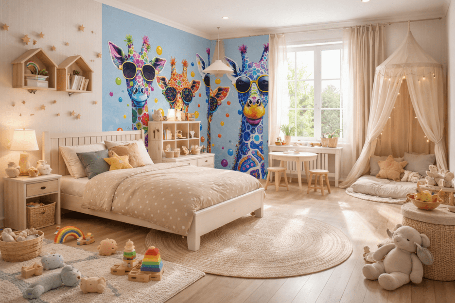 Kaleidoscopic Giraffes