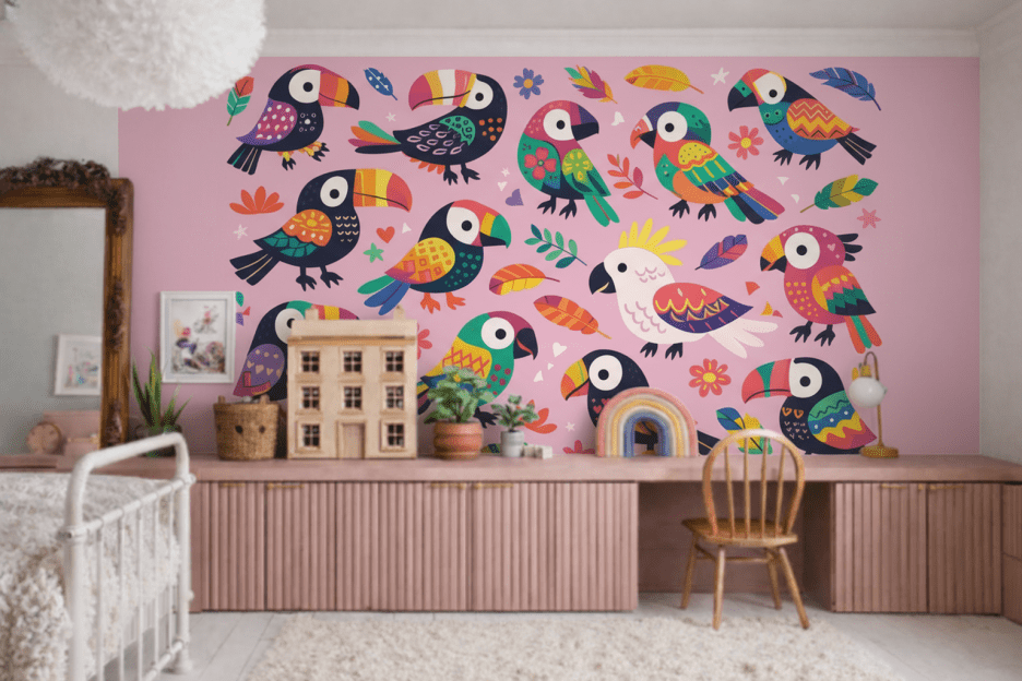 Tropical Feather Parade