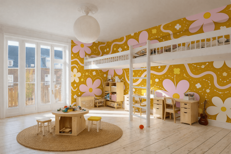 Floral Whirlwind