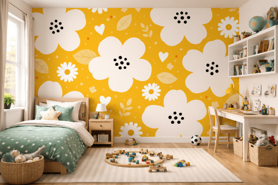 Sunny Blossom Tapestry