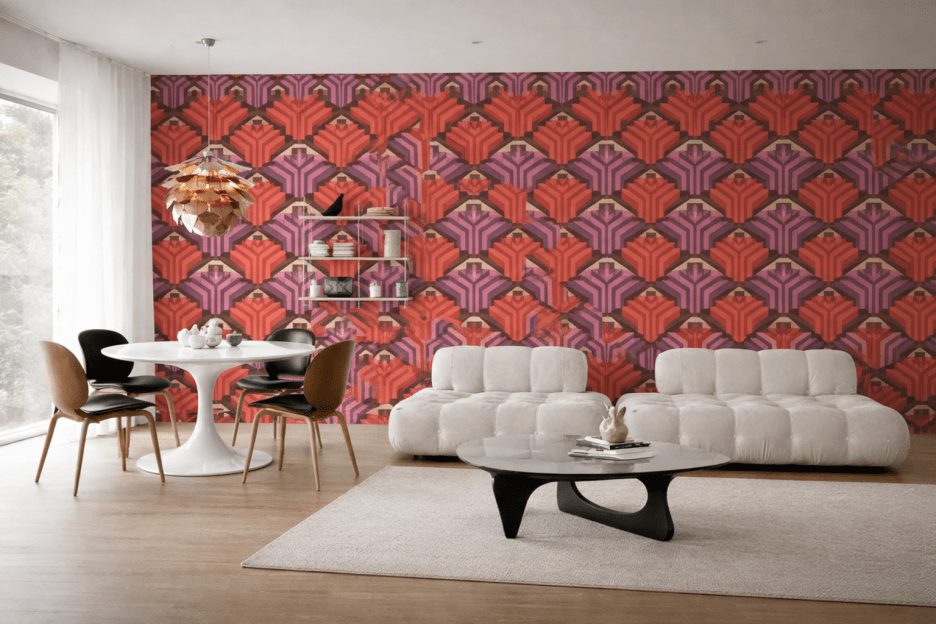 Crimson Petal Cascade