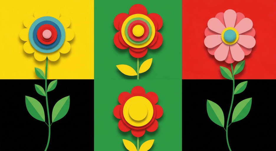 Folk Art Blooms