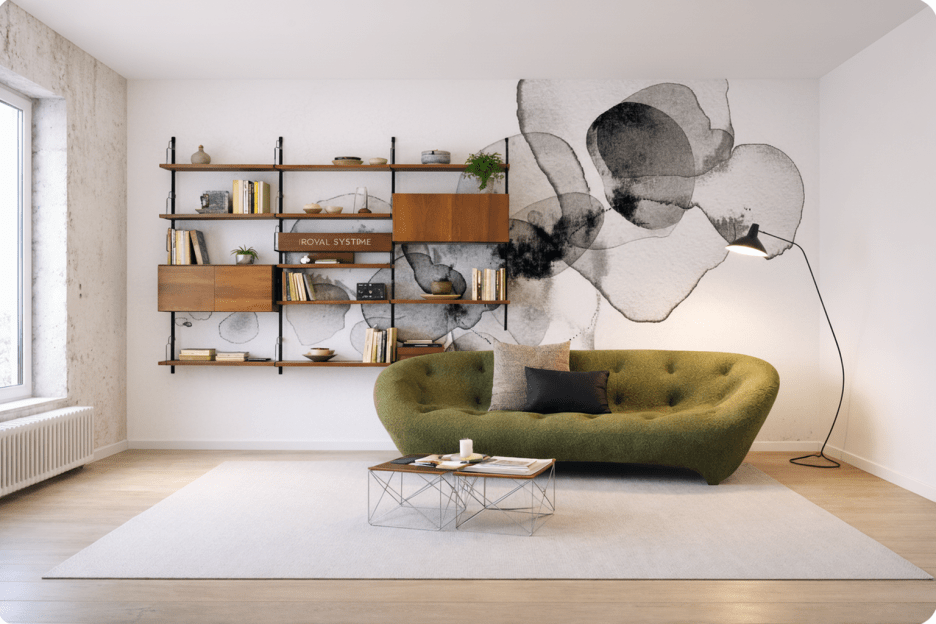 Granite Watercolor Flow