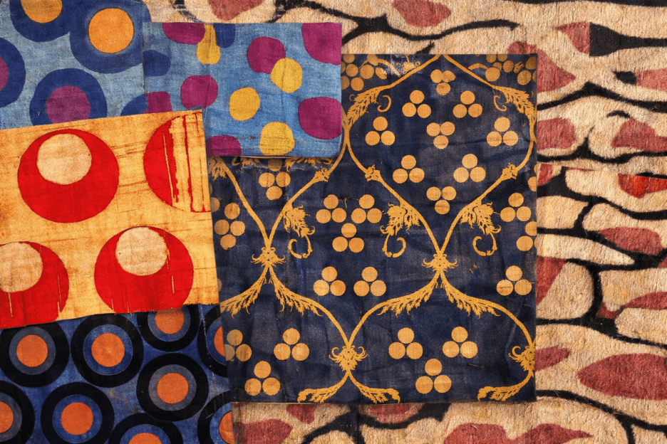 Rippled Textile Mosaic