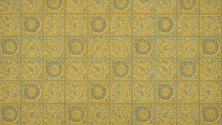 Gilded Petal Mosaic