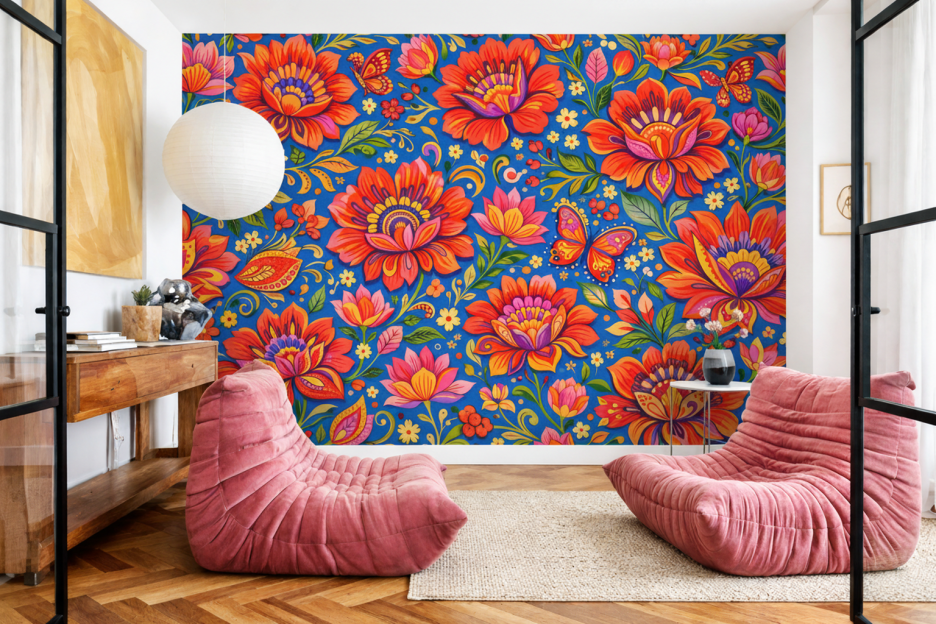 Vibrant Flora Canvas